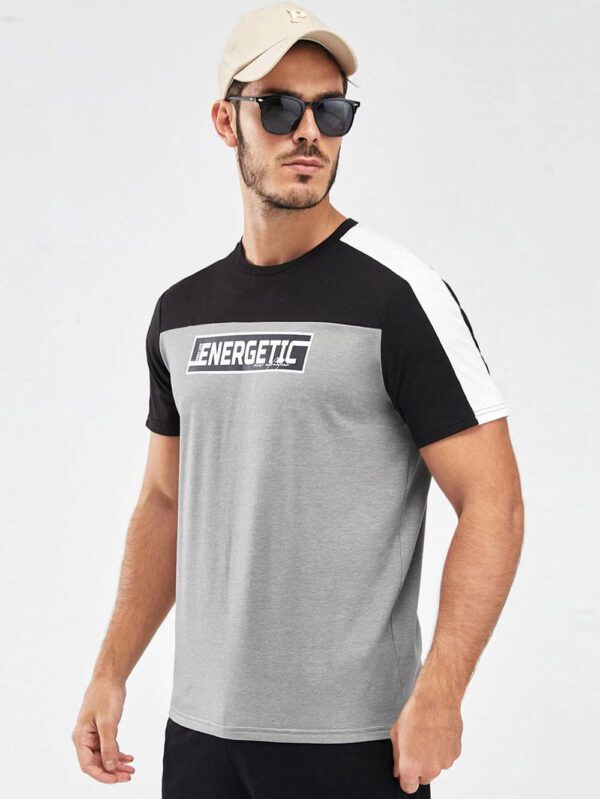 Asso colour block t-shirt