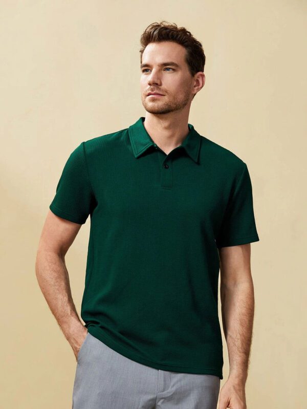 Muscle fit polo shirt