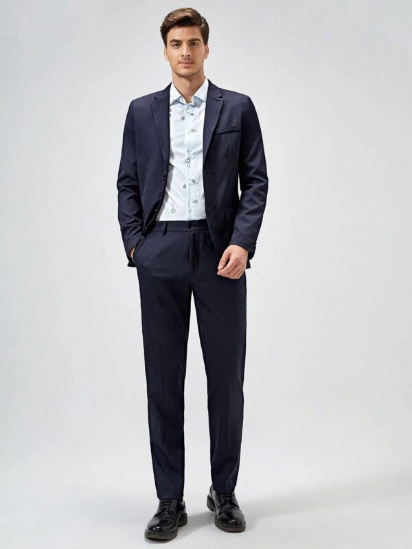 Tapered smart trousers - Image 2