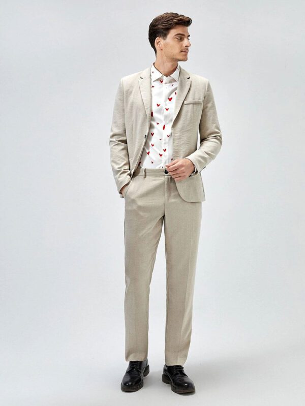 Slim fit suit jacket