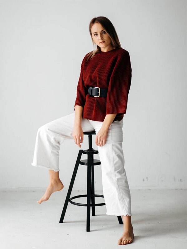 Womens oversized sweater