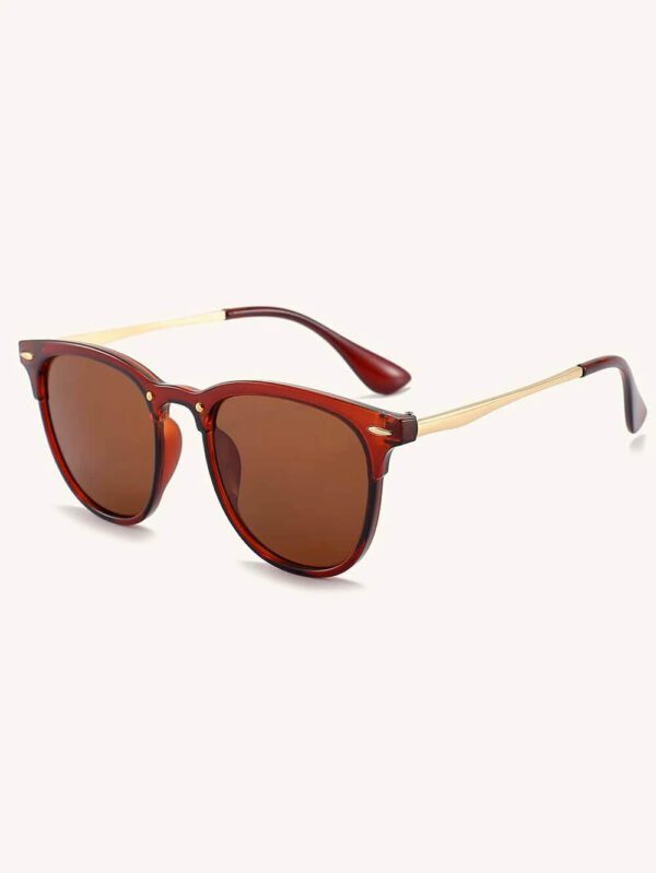 Frame round sunglasses