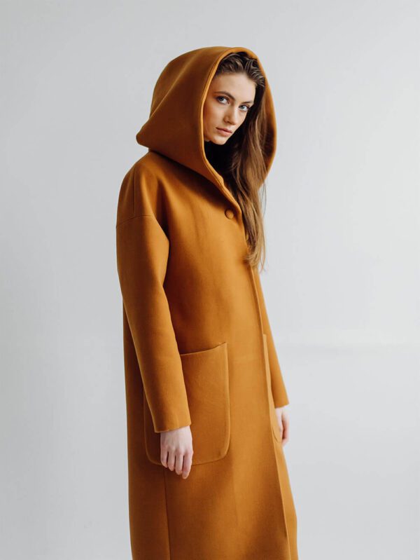 Topshop coat in red - Image 2