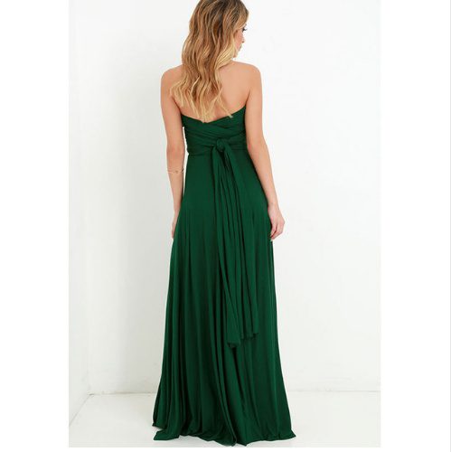 Women’s Convertible Multiway Backless Maxi Dress – Sexy Floor-Length Party, Club & Bridesmaid Summer Gown - Image 9