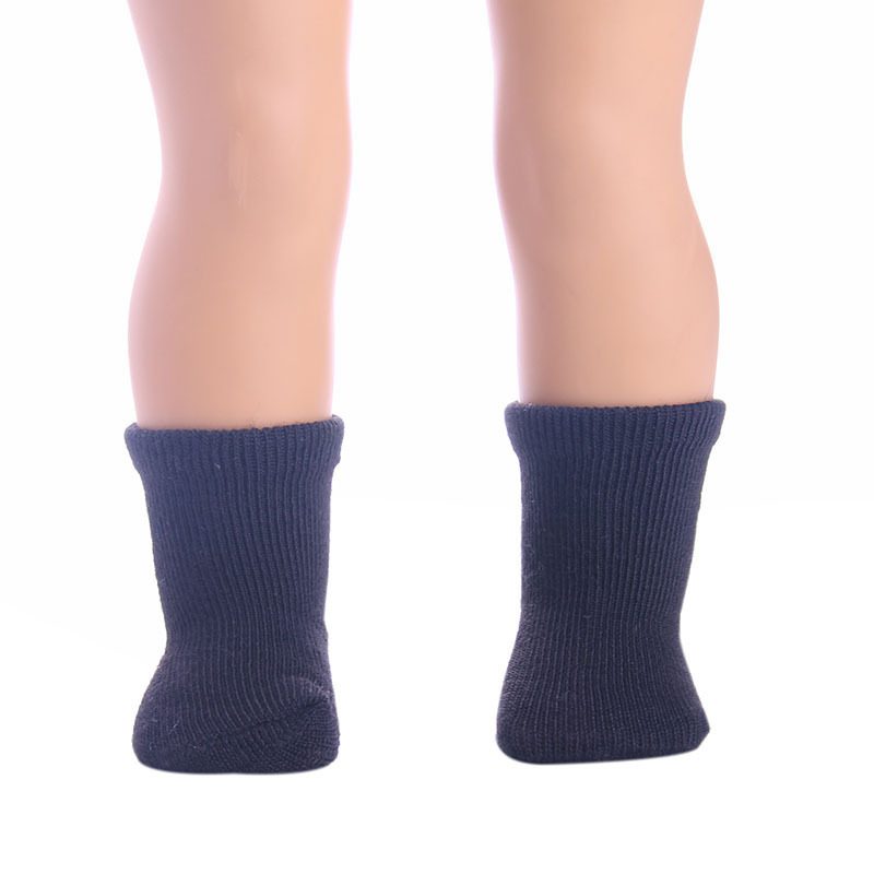18-Inch Doll Stockings – Solid Color Socks for American Girl & 18” Dolls - Image 5