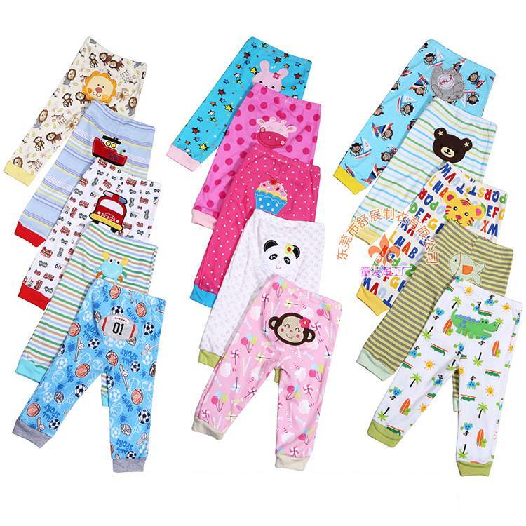5-Pack Cartoon Print Baby & Toddler Leggings – Soft Cotton PP Pants for Boys & Girls (0-24M) - Image 4