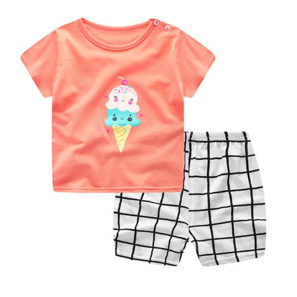 Cartoon Baby Clothing Set – Summer T-Shirt & Pants for Boys & Girls (1–3 Years) - Image 8
