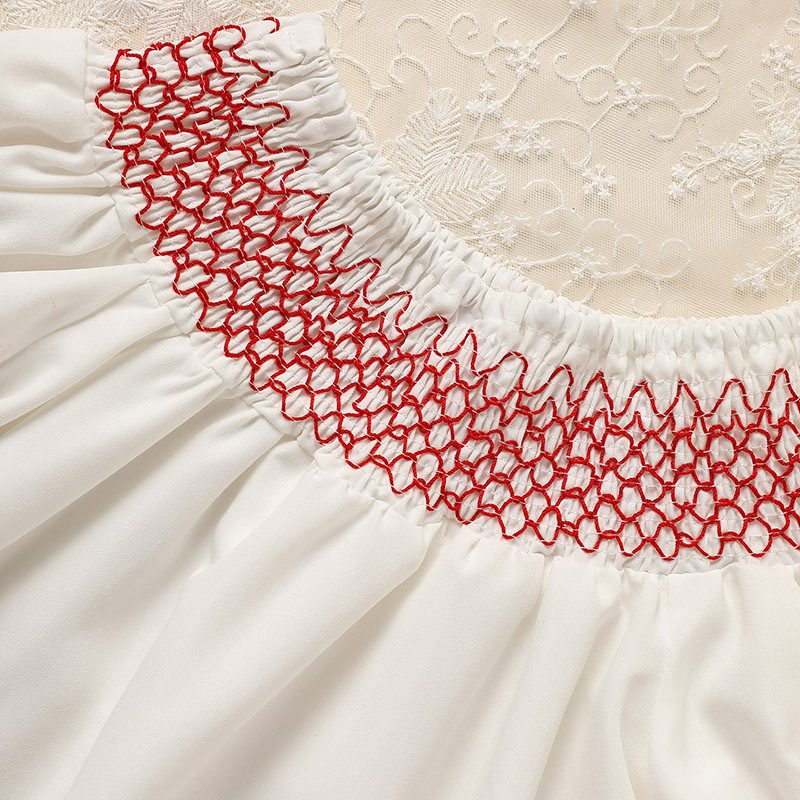 Infant Baby Girl Thanksgiving Dress – Turkey Print Plaid Party Dress, Short Sleeve Fall Outfit - Image 2