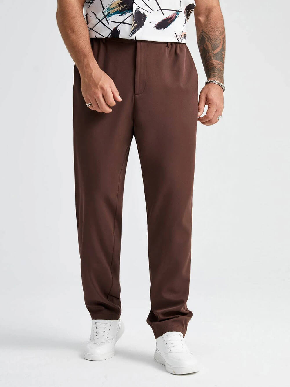 Tapered smart trousers