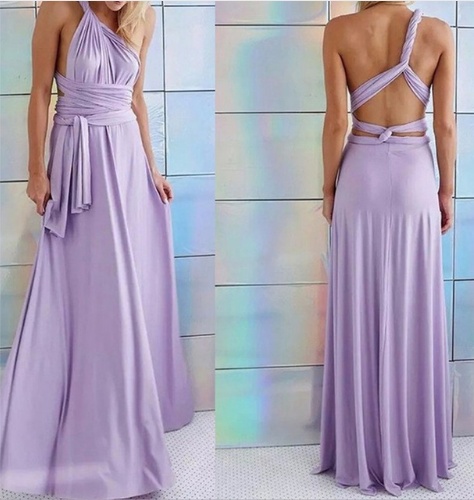 Women’s Convertible Multiway Backless Maxi Dress – Sexy Floor-Length Party, Club & Bridesmaid Summer Gown - Image 5