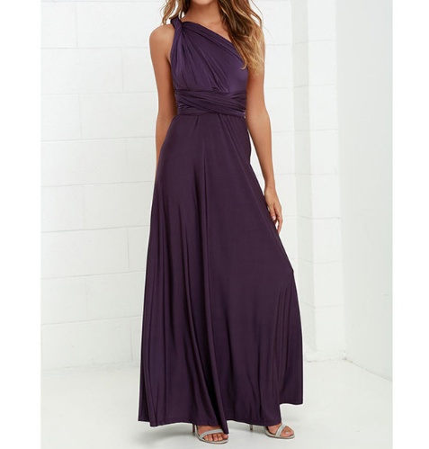 Women’s Convertible Multiway Backless Maxi Dress – Sexy Floor-Length Party, Club & Bridesmaid Summer Gown - Image 3